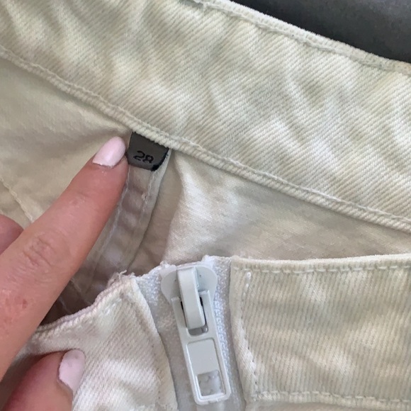 LF white zip Jean skirt - Picture 5 of 6